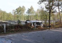 Von Fahrbahn abgekommen und überschlagen