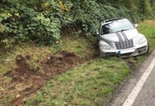 Maus verursacht Verkehrsunfall