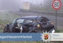 Sonderprogramm zur Bekämpfung von Geschwindigkeitsunfällen und Gefahren im Straßenverkehr in der Herbstzeit