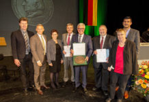 Freiherr-vom-Stein-Plakette für Heinz Christmann und Paul Junker