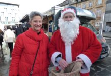 Bürgermeisterin auf Lautrer Märkten unterwegs