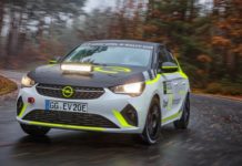 Erste Testfahrten: Entwicklung des Opel Corsa-e Rally voll im Plan