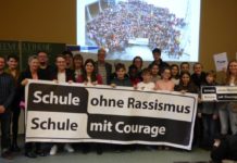 „Zehnte Schule gegen Rassismus und mit Courage.“