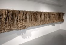 „Wald(t)räume“ zum letzten Mal – Abschlussrundgang zum Ende der Ausstellung mit Wandreliefs von Eva Jospin