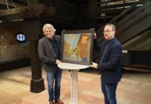 Wertvolles Gemälde der Fruchthalle angekauft – Förderkreis schenkt dem Stadtmuseum ein historisches Gemälde für die Dauerausstellung