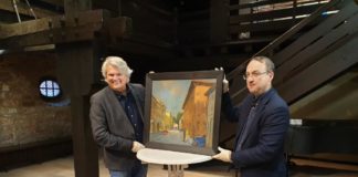 Wertvolles Gemälde der Fruchthalle angekauft – Förderkreis schenkt dem Stadtmuseum ein historisches Gemälde für die Dauerausstellung