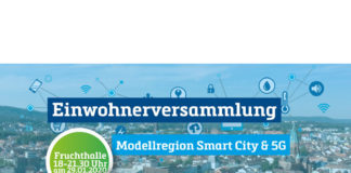 „Modellregion Smart City und 5G“ – Verwaltung lädt zur Einwohnerversammlung in die Fruchthalle