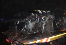 Zu schnell in die Ausfahrt gefahren