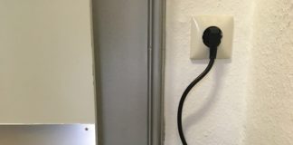 Illegal Strom abgezapft