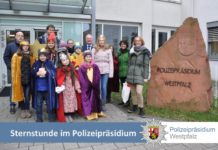 Sternstunde im Polizeipräsidium
