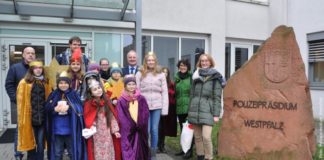 Sternstunde im Polizeipräsidium