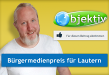 Bürgermedienpreis: Abstimmen für einzigen Beitrag aus Lautern