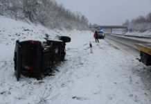 A6/A62/A63 – Westpfalz, Verkehrsunfälle nach Wintereinbruch