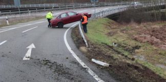 Verkehrsunfall mit Sachschaden: BAB 6, Ausfahrt KL-Centrum