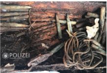 Munitionsfund im Staatsforst Otterberg