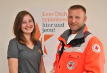 Typisierung und Blutspende – Aktion der Stefan-Morsch-Stiftung und des DRK Blutspendedienstes