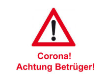 Vorsicht vor Straftaten im Zusammenhang mit dem Corona-Virus
