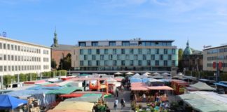 Toiletten-Container am Stiftsplatz ab sofort nutzbar