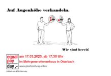 Infoveranstaltung zum Equal Pay Day