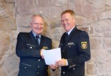 Christoph Maurer jetzt offiziell Polizeichef im Musikantenland