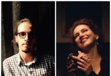 Sängerin Djulia und Gitarrist Andreas Dengel im Kulturlivestream