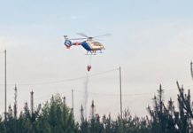 Brand auf dem Gelände des ehemaligen US-Munitionsdepots Enkenbach