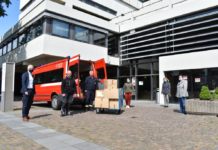 Weitere Maskenlieferung für Lautrer Schulen