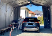 Tausendste Testung im Corona-Testzentrum Schwedelbach