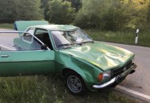 Nach Kollision mit Kuh drei verletzte Personen