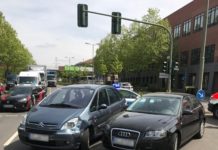 Unfall: Über Rot gefahren