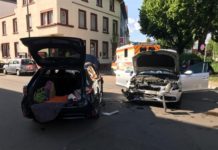 Vorfahrtsunfall fordert zwei Verletzte