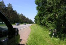 B48/Johanniskreuz, Geschwindigkeitskontrolle mit Zielrichtung Motorräder – 61 km/h zu schnell!