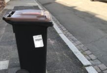 Stadtbildpflege: Abfallbehälter richtig bereitstellen