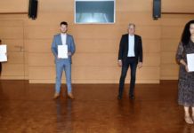 Frischer Wind für die Stadtverwaltung – OB Klaus Weichel ernennt drei Absolventen zu Beamten auf Probe