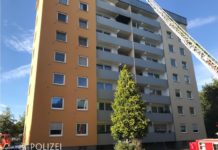 Streitigkeiten auf einem Spielplatz… und Rauch im benachbarten Mehrfamilienhaus…