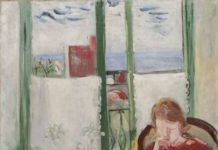 Frau in Rot – Gespräch in der Ständigen Sammlung des mpk