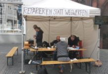 Open Air Repaircafe mit Anmeldung