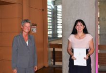 Bürgermeisterin Kimmel verabschiedet Marlene Isenmann-Emser