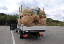 A6/Kaiserslautern, Ladung nicht gesichert – Weiterfahrt untersagt