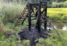 Hochsitz abgebrannt – Zeugen gesucht!