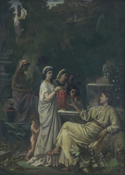 Anselm-Feuerbach_Der-Märchenerzähler_1866_klein