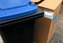 Sperrige Pappkartons richtig entsorgen – Mitarbeiter der Stadtbildpflege unterstützen und schützen