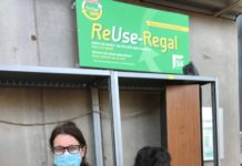 ReUse-Regal auf dem Wertstoffhof wird gut angenommen