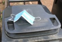 Einwegmasken und Einmalhandschuhe richtig entsorgen – Restabfall wird thermisch verwertet