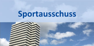 Bekanntmachung Sitzung des Sportausschusses, 06.10.