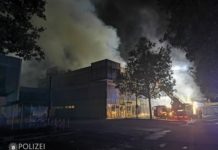 Polizeibericht zum Großbrand in der Innenstadt: zwei Gebäudekomplexe zerstört