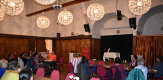 „Heimspiel“ für die Bürgermeisterin „Stammtisch für alle“ erstmals in einem Ortsbezirk