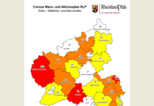 Aktuellen Stand hinsichtlich des Coronavirus – Gemeldete letzte 7 Tage pro 100.000