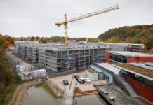 Hochschule Kaiserslautern – Rohbau für Laborgebäude fertig