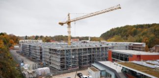 Hochschule Kaiserslautern – Rohbau für Laborgebäude fertig